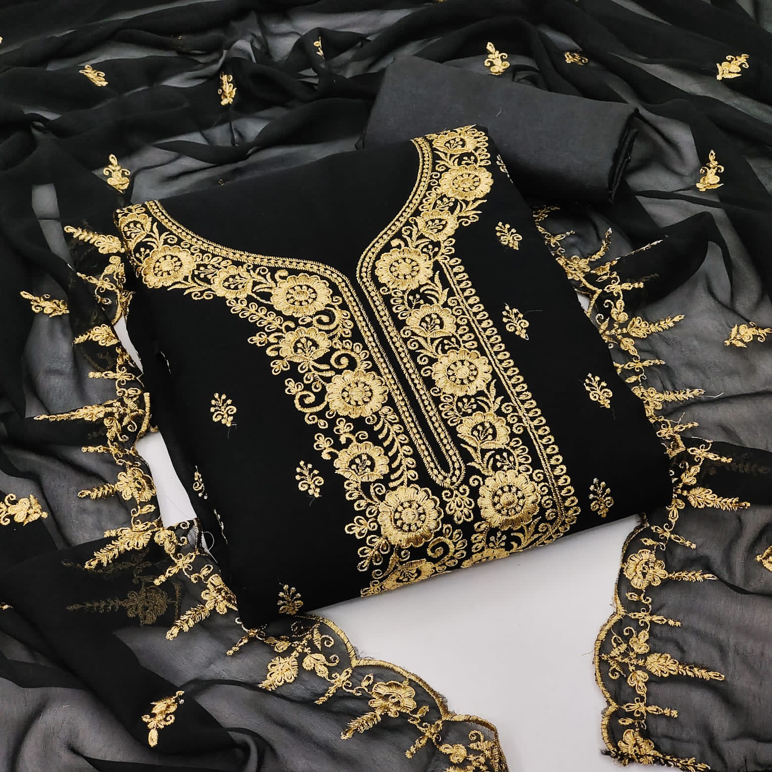 Mastani Suits 1001 Fancy Ethnic Wear Georgette Dress Material Collection